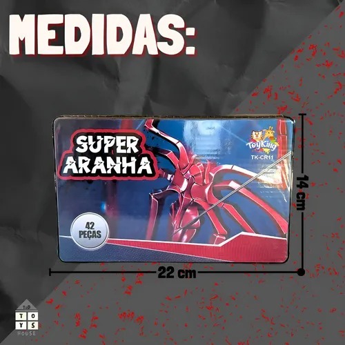 ESTOJO/MALETA DE PINTURA 42PCS SUPER ARANHA